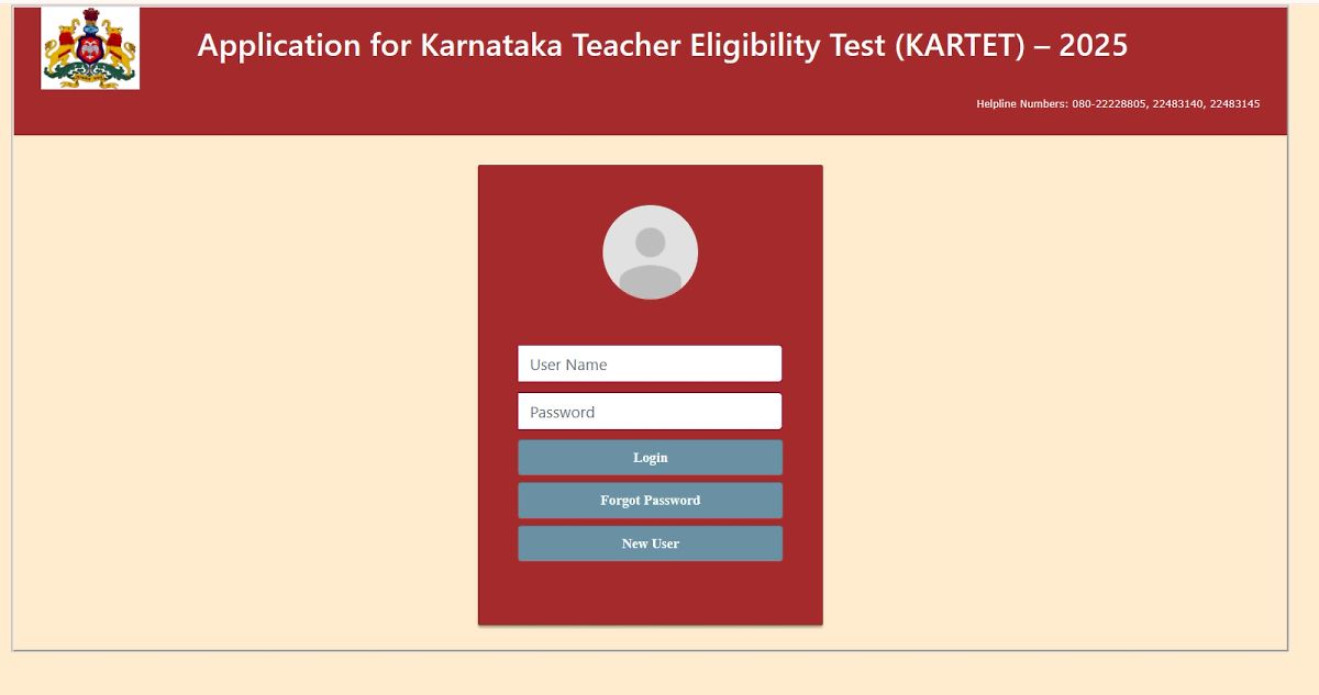 Kartet Online Application Form 2025