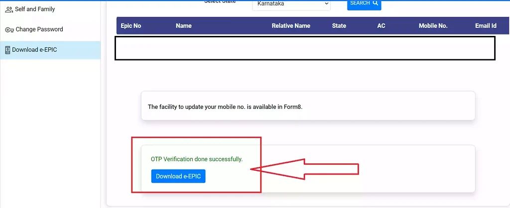 Download Digital Voter Id Card Online Step-5