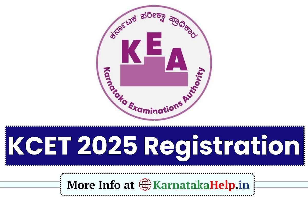 Kcet 2025 Registration