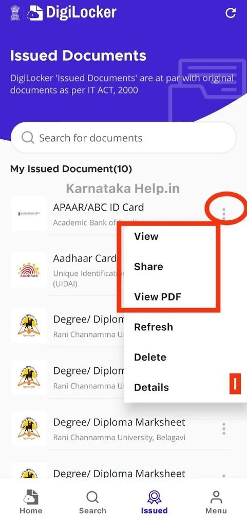 How To Create Abc Id In Digilocker Step 3