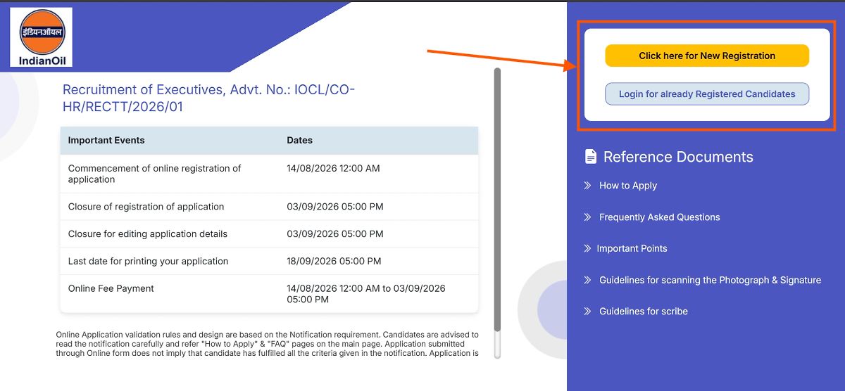 Iocl Various Executive Notification 2026