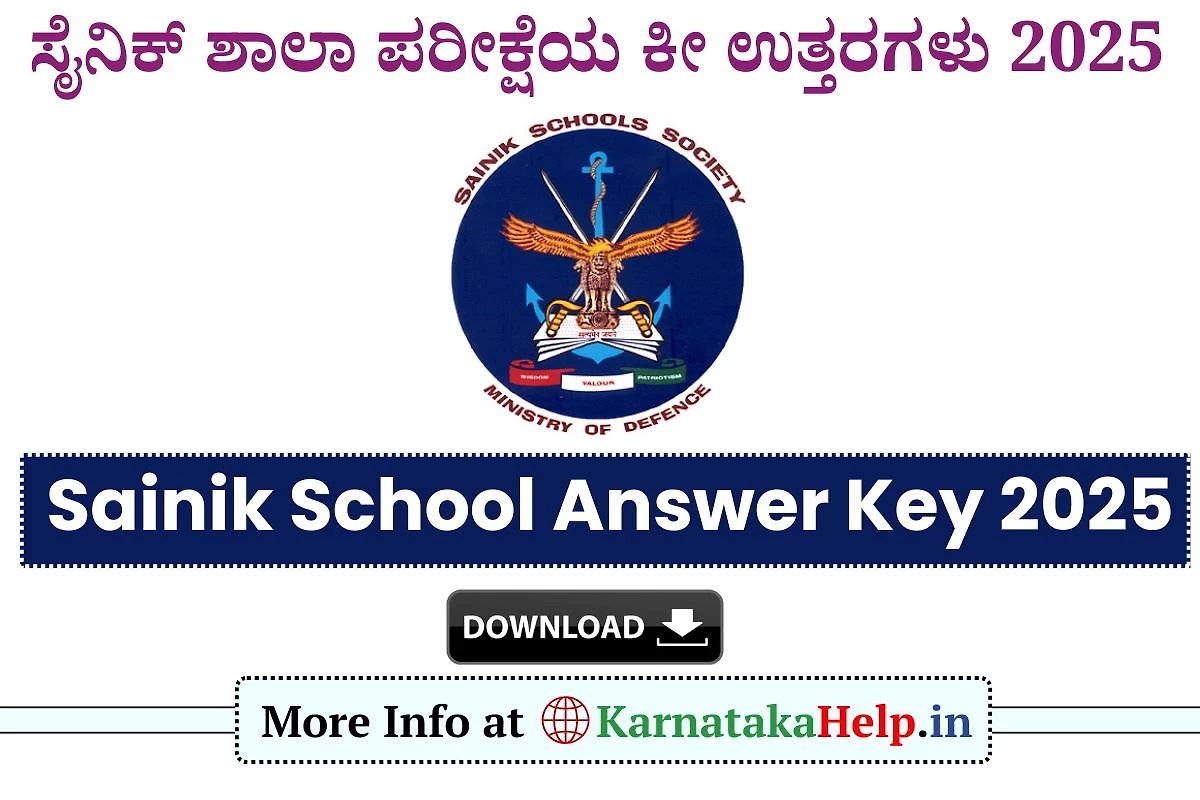 Aissee Sainik School Answer Key 2025