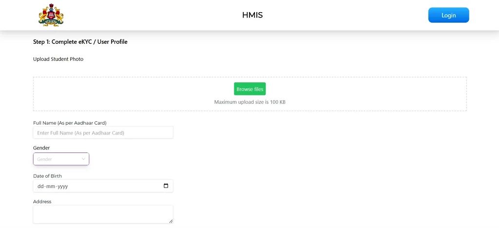 Sc St Hostel Application Student Online Registration Step-1