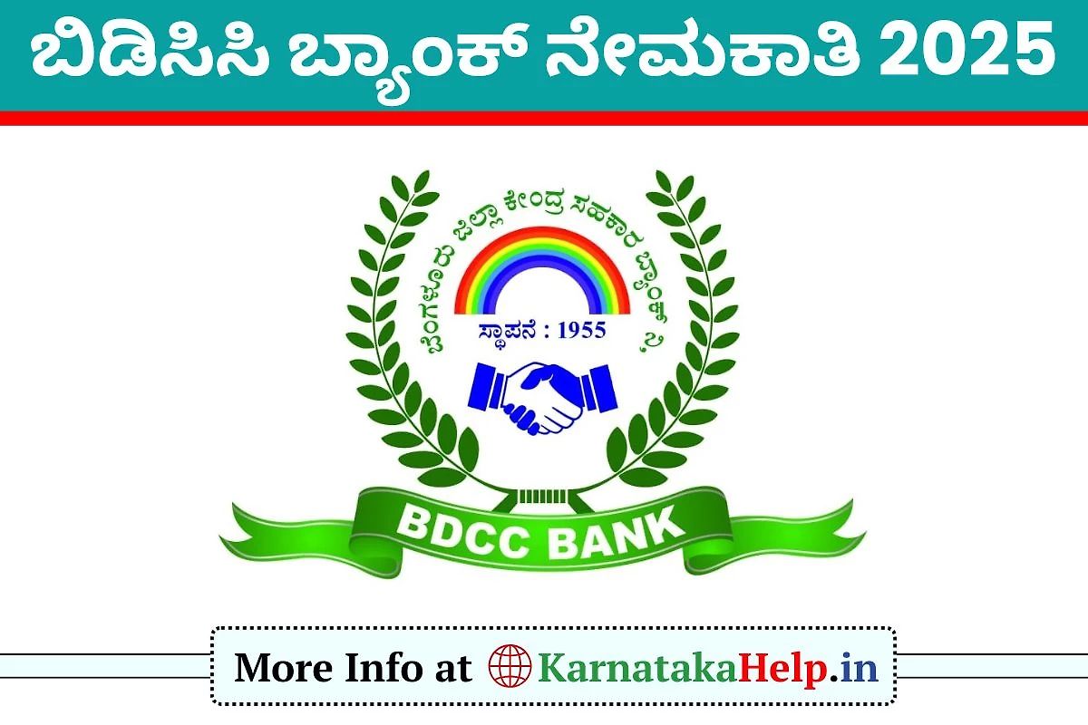 Bengaluru Dcc Bank Recruitment 2025