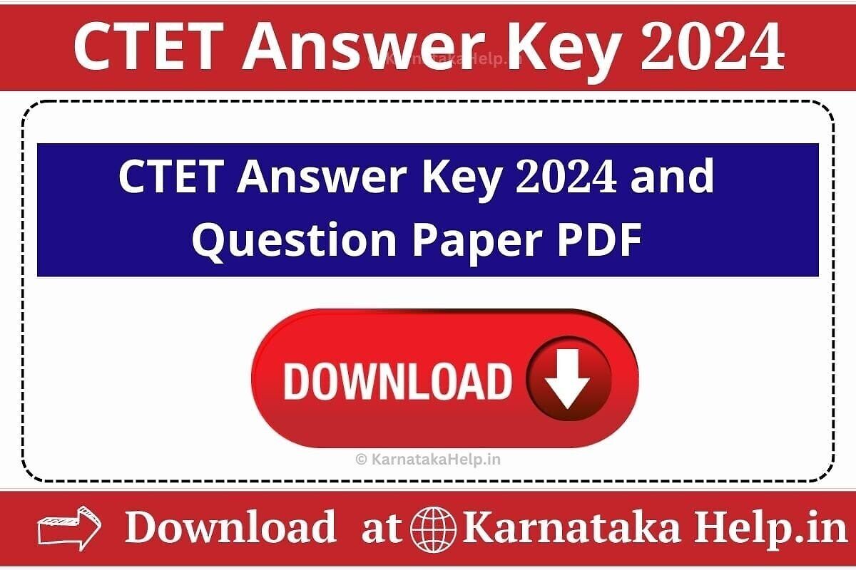 Ctet Question Paper 2024