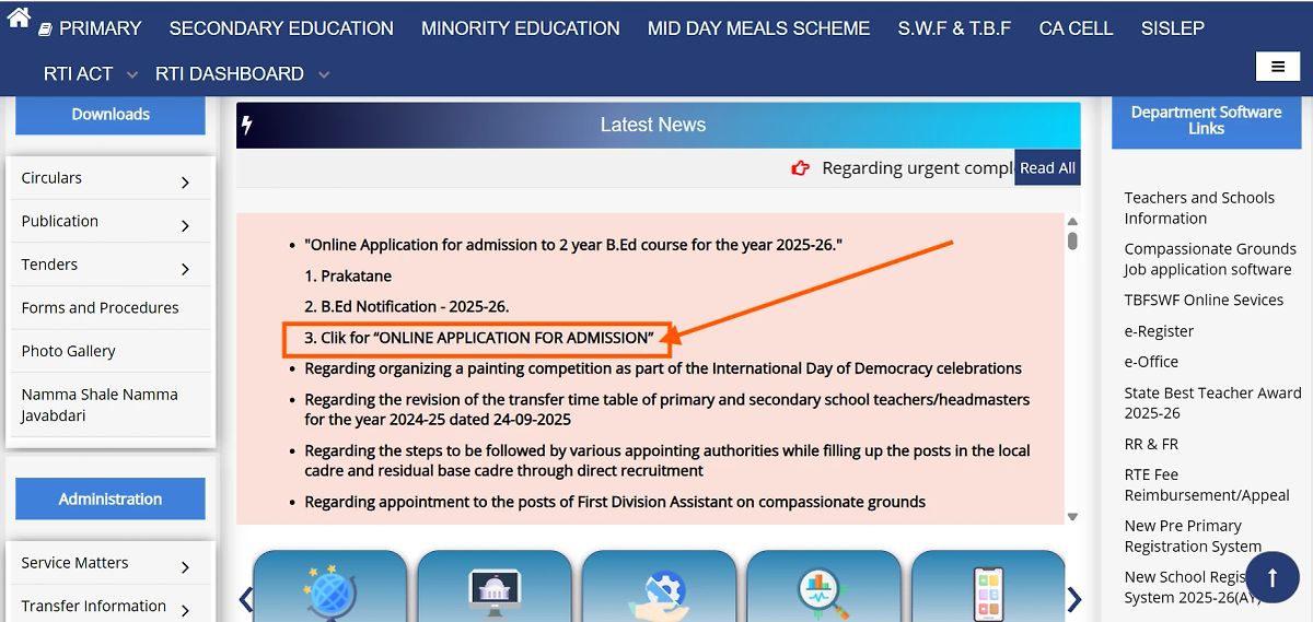 B.ed Admission 2025-26 Application Form Step-1