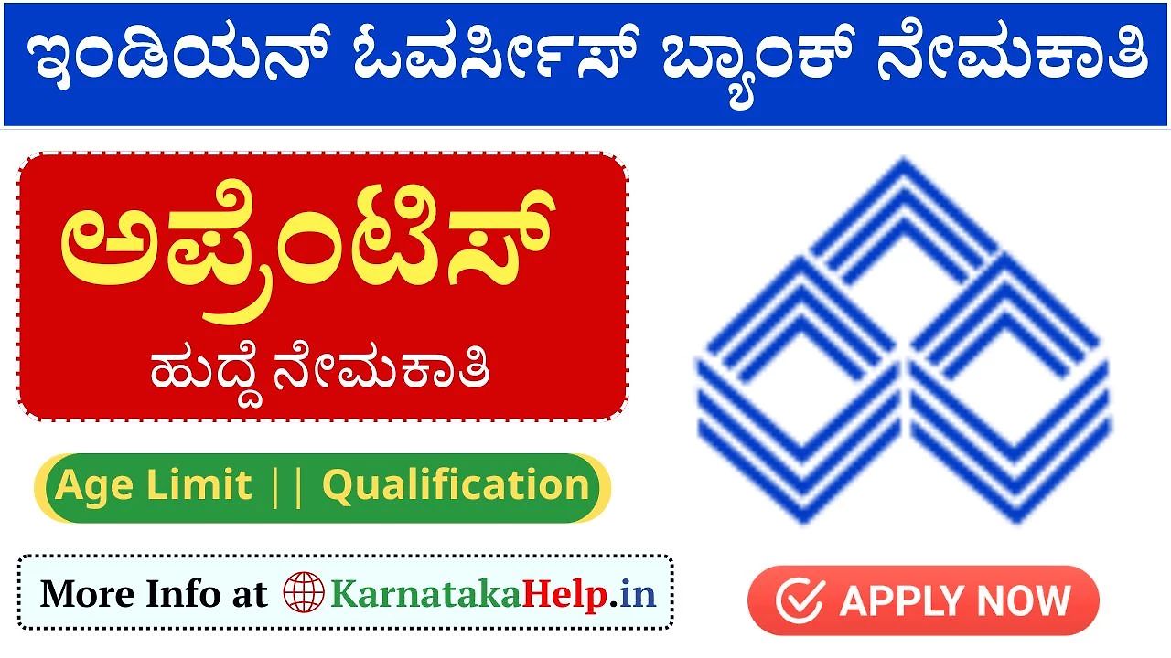 Indian Overseas Bank (Iob) Apprentice Notification 2025