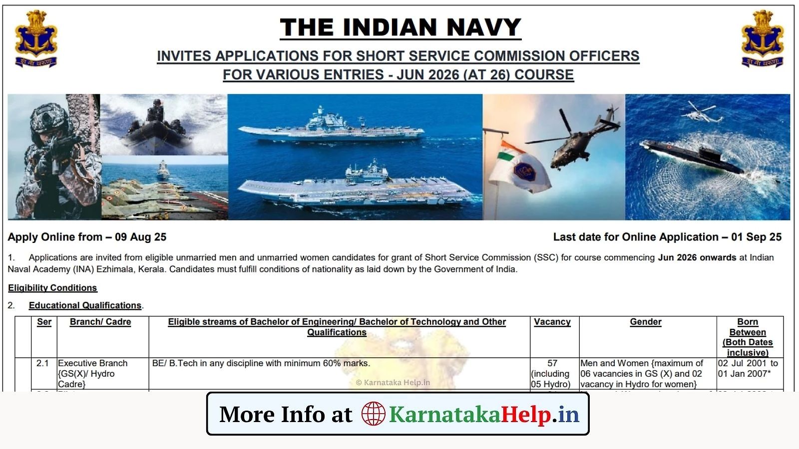 Indian Navy Ssc Officers 2025 Notification