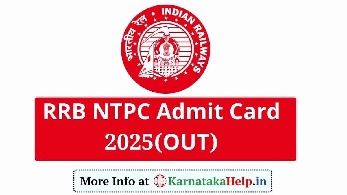 Rrb Ntpc Admit Card 2025