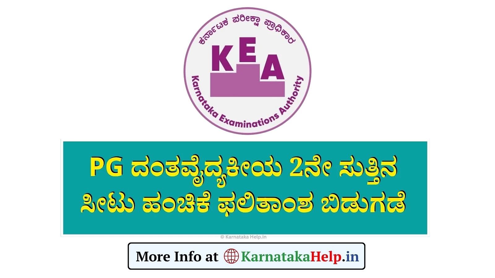 Pget Dental (Mds) 2025 2Nd Round Provisional Seat Allotment Result